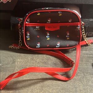 Disney Minnie Mouse Black and Red Kids Bag